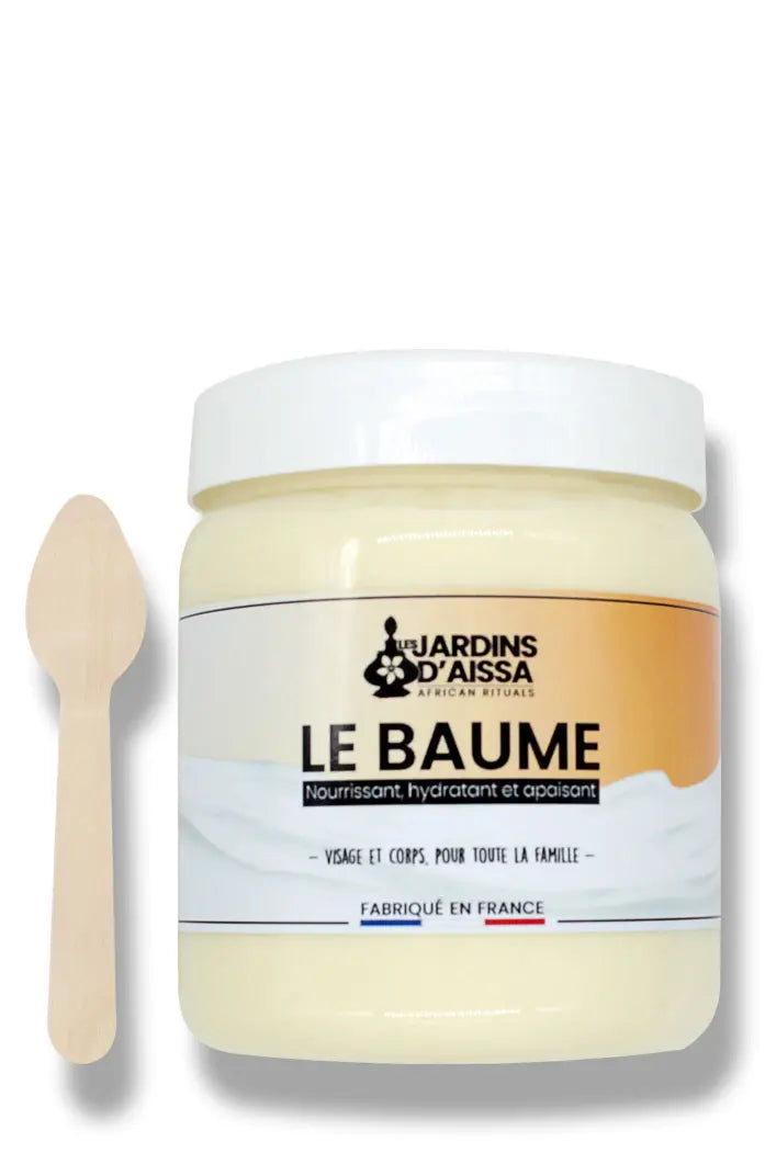 Baume nourrissant, hydratant et apaisant – Naturel et bio, pour toute la famille cuillere
