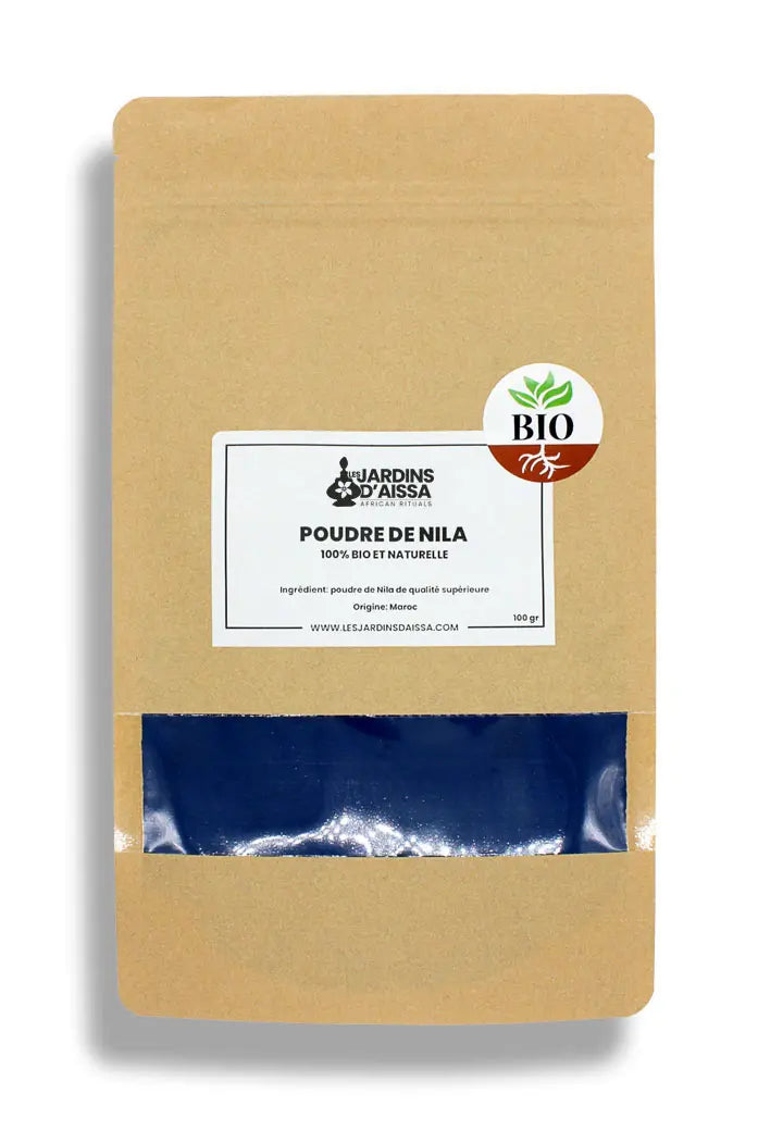 Poudre de Nila Bio – Éclaircissante naturelle pour teint unifié et taches brunes sachet