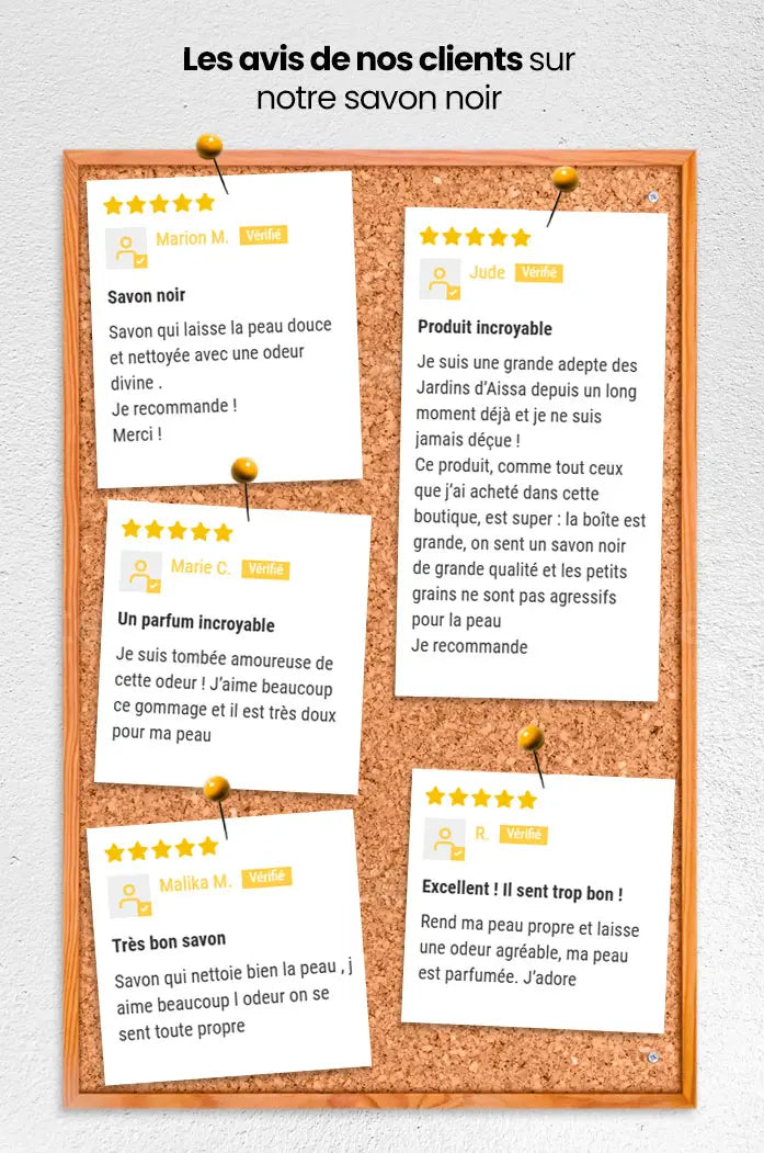 Savon noir bio et naturel du Sénégal - Qualité supérieure avis clients