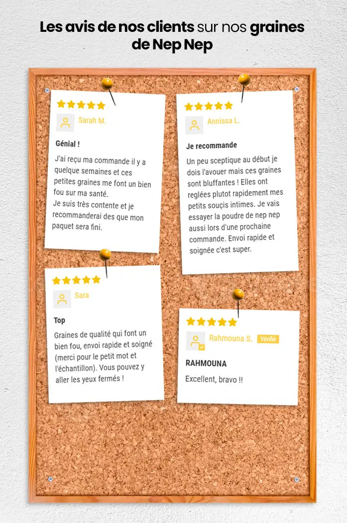 Graines de Nep Nep 100% bio et naturelle de Qualité Supérieure 100 gr avis clients