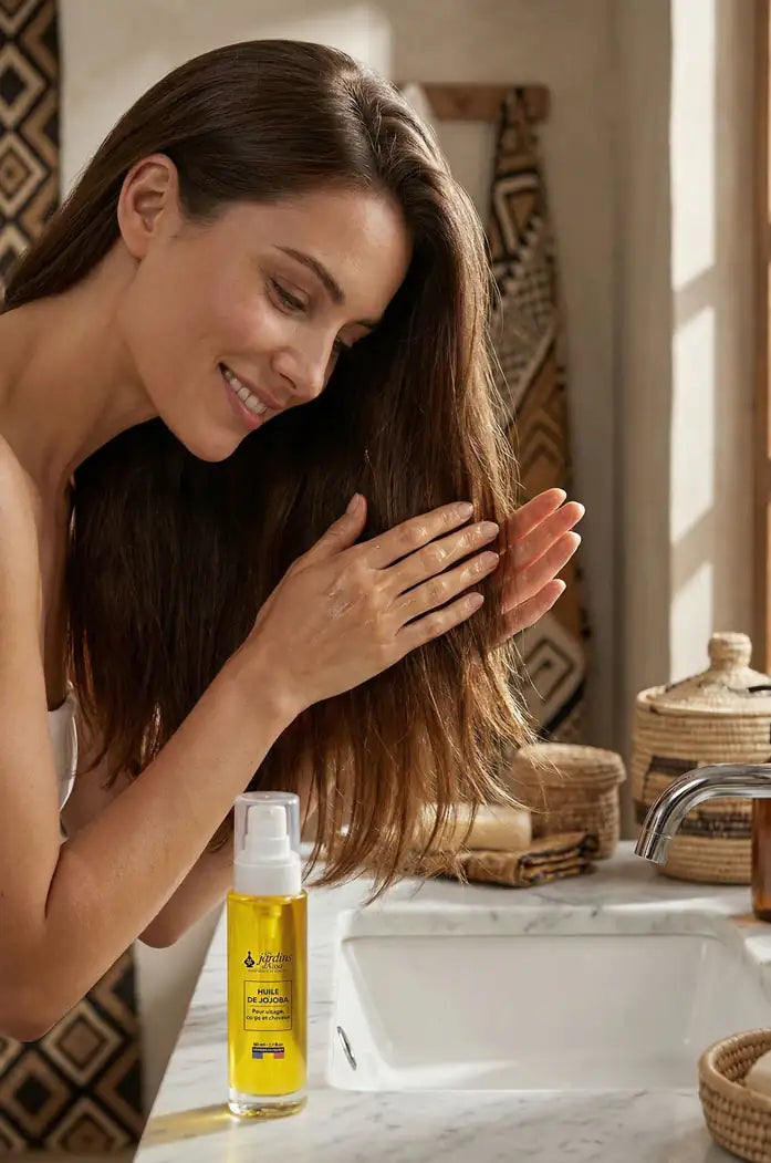 Huile de jojoba bio extra vierge 100 ml cheveux