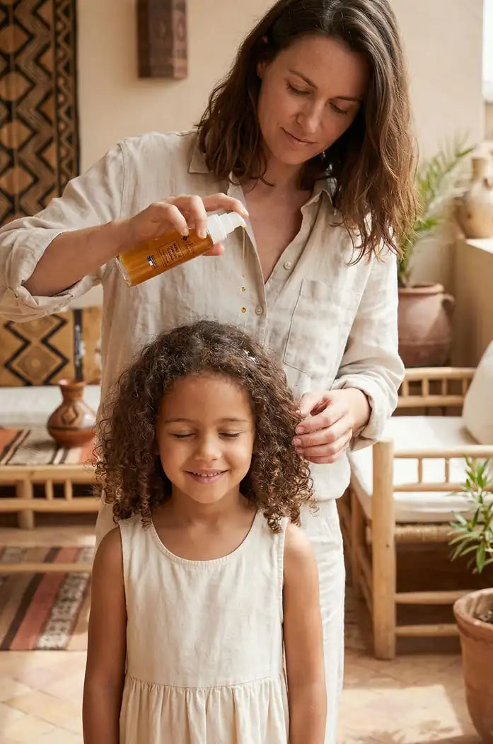 Huile de Touloucouna Andiroba 100% Bio les jardins d'aissa fille