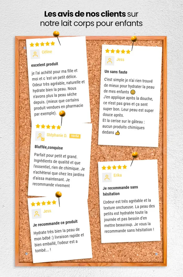 Lait de corps au beurre de Karité bébé et enfant Bio naturel pour cheveux visage et corps avis clients