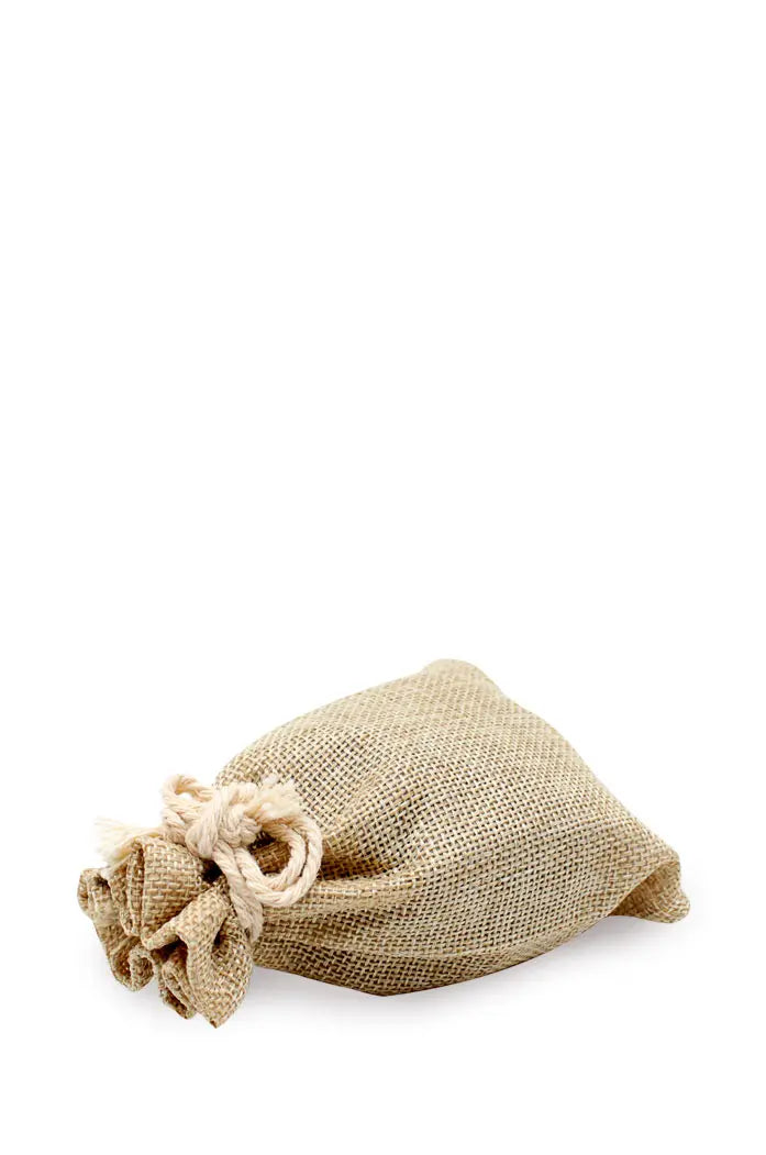 Pochon de transport en chanvre pour savon ou shampoing solide