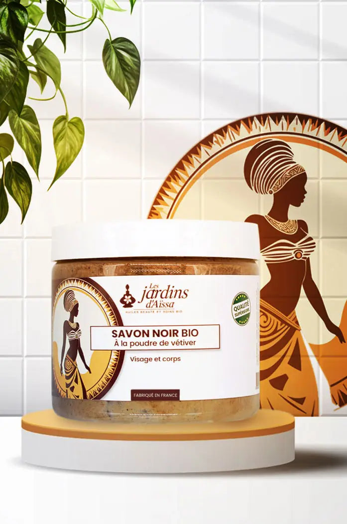 Savon noir bio et naturel du Sénégal - Qualité supérieure visuel