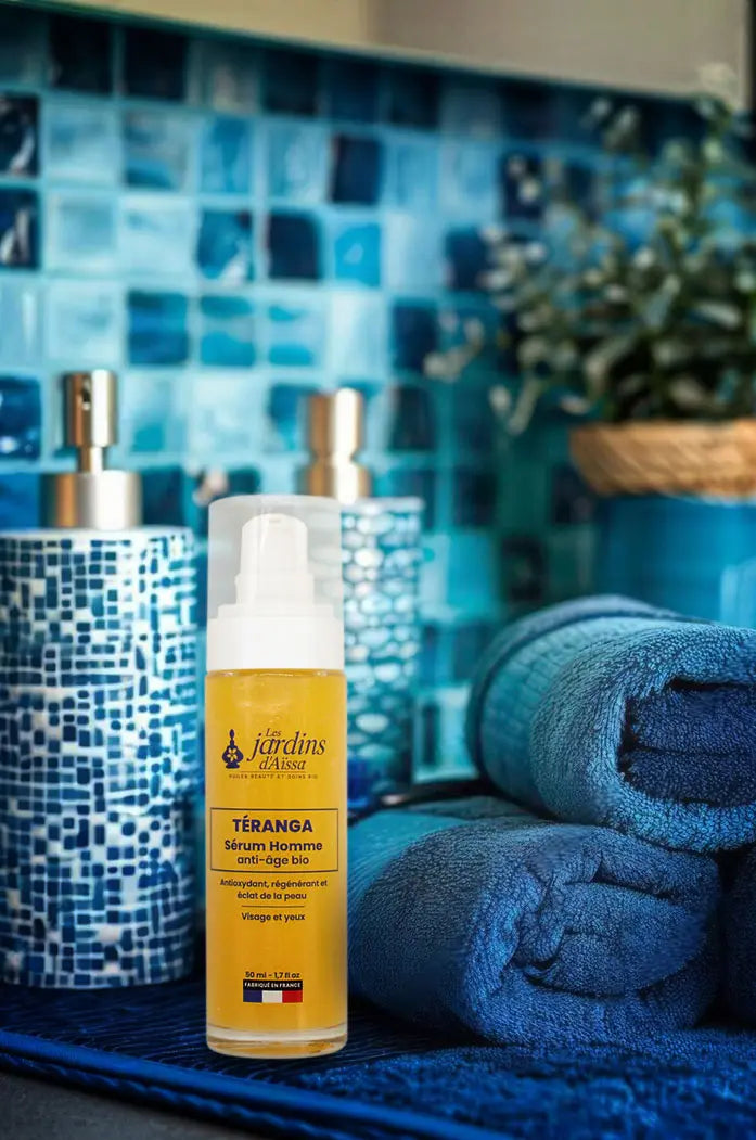 Sérum visage et yeux bio pour homme - Anti-âge, éclat et régénération 50 ml visuel