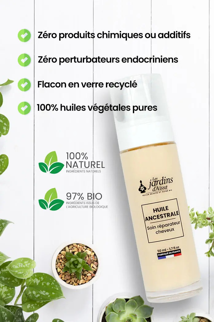 Soin cheveux réparateur 100% naturelle et bio nature
