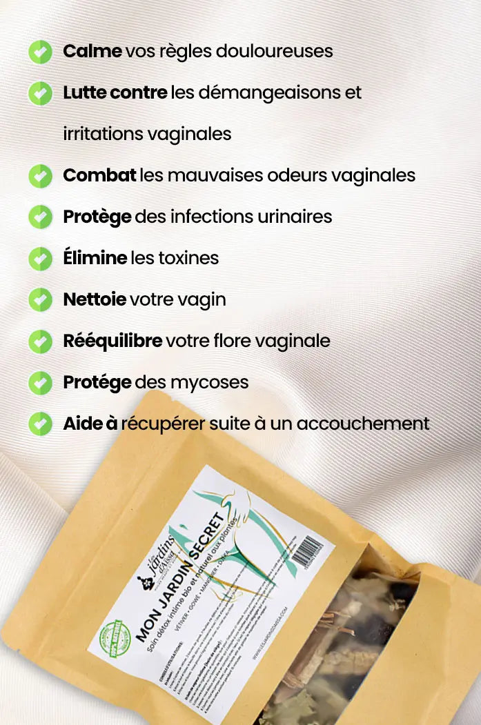 soin detox intime femme bio naturel mon jardin secret les lardins d'aissa points fort