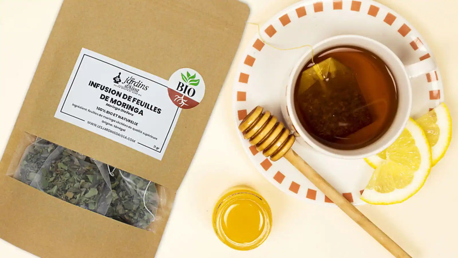 Les incroyables bienfaits de l'infusion de feuilles de moringa bio