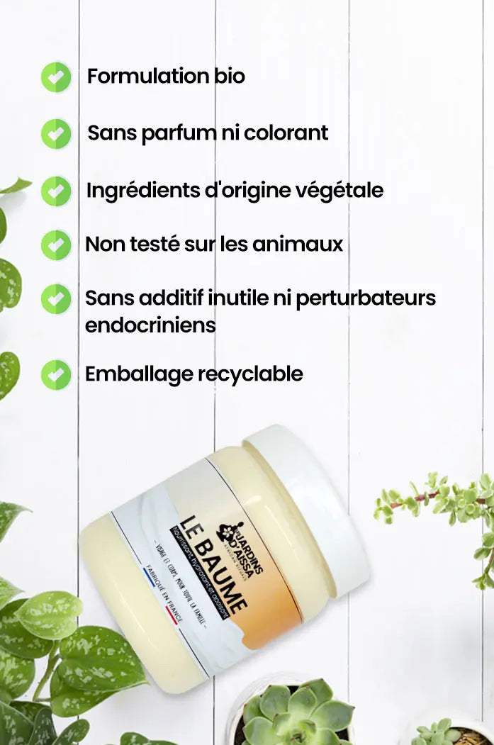 Baume nourrissant, hydratant et apaisant  – Naturel et bio, pour toute la famille nature