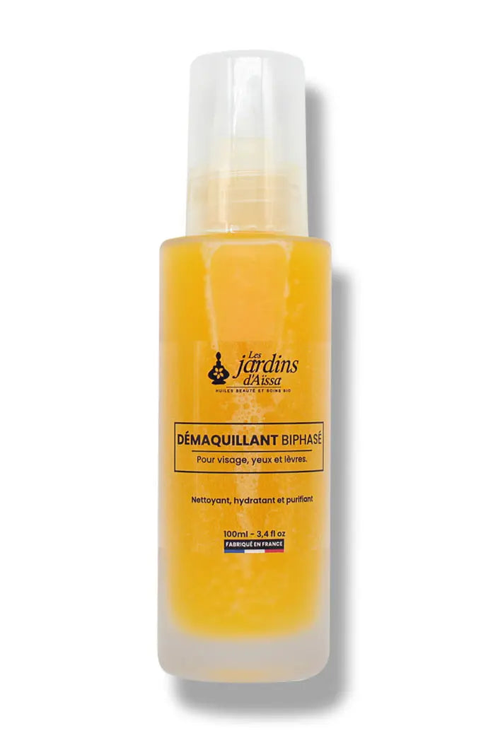 pack demaquillant biphase bio eau de lavande naturelle zoom sur le démaquillant