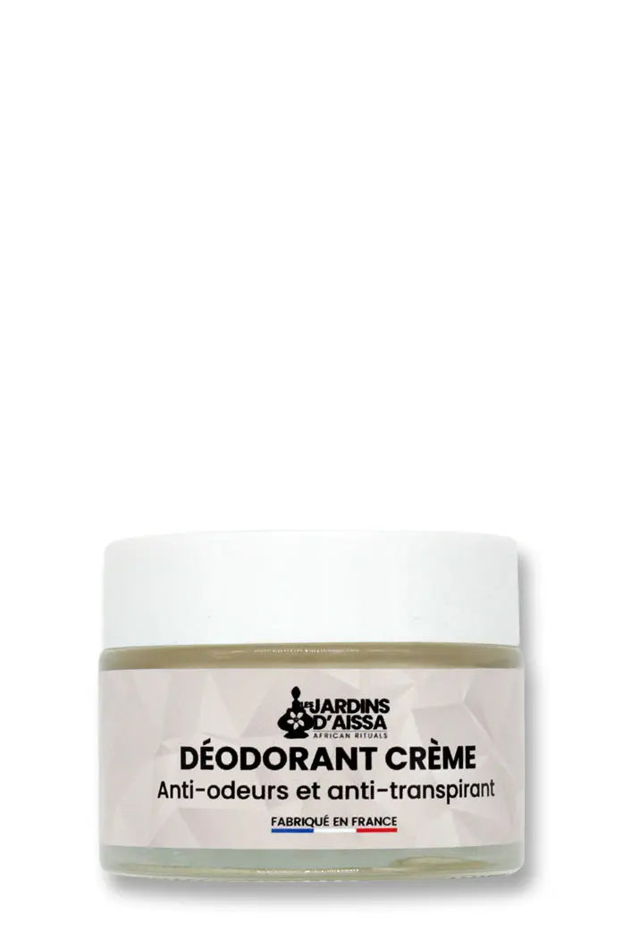 Déodorant crème naturel et bio anti-odeurs et anti-transpirant – Homme et Femme pot