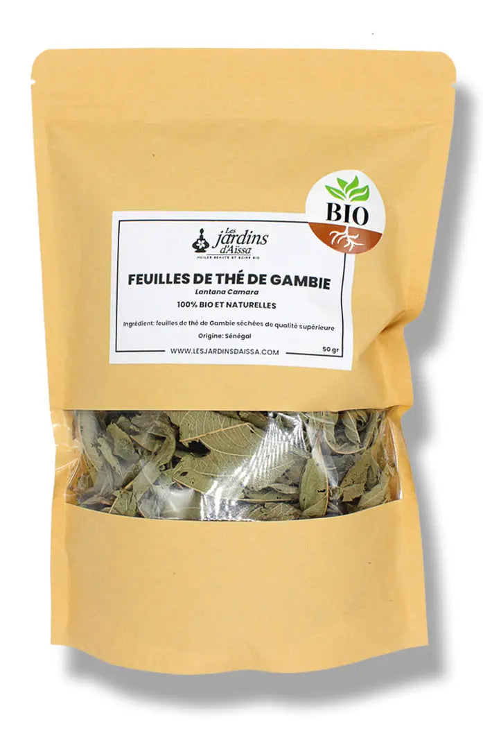 Feuilles de thé de gambie Bio Douté Gambie lantanier sachet
