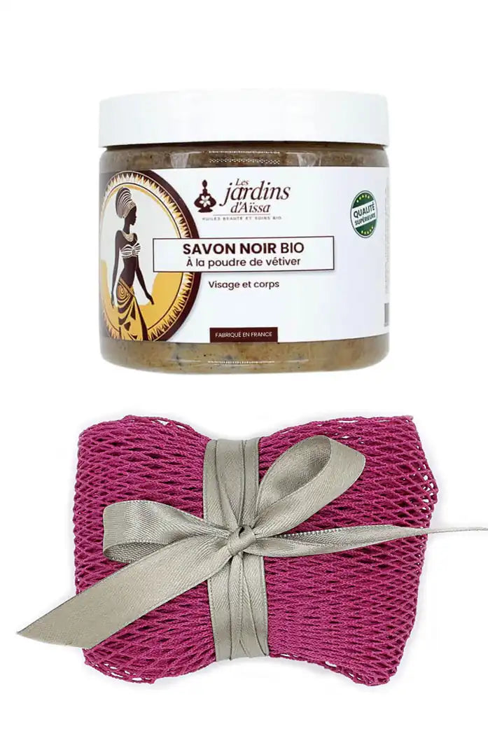 Pack-Bien-etre-Rituel-Hammam-Traditionnel-Savon-noir-et-Djampe pourpre-visuel-les-jardins-aissa