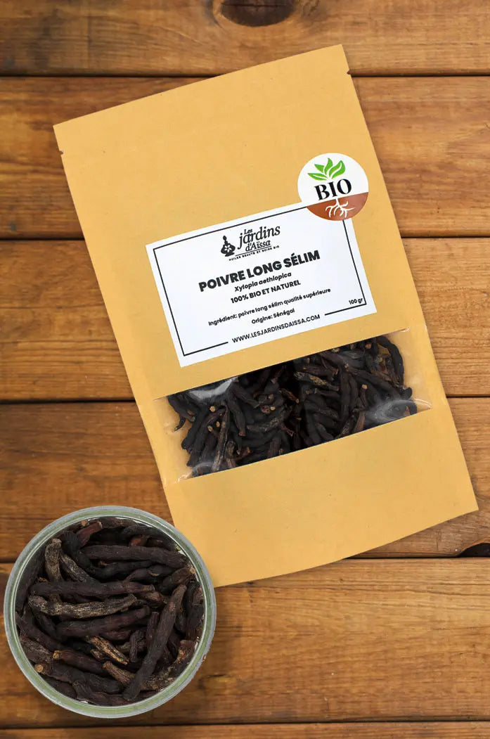 Poivre long Africain Selim bio et naturel qualité supérieure visuel
