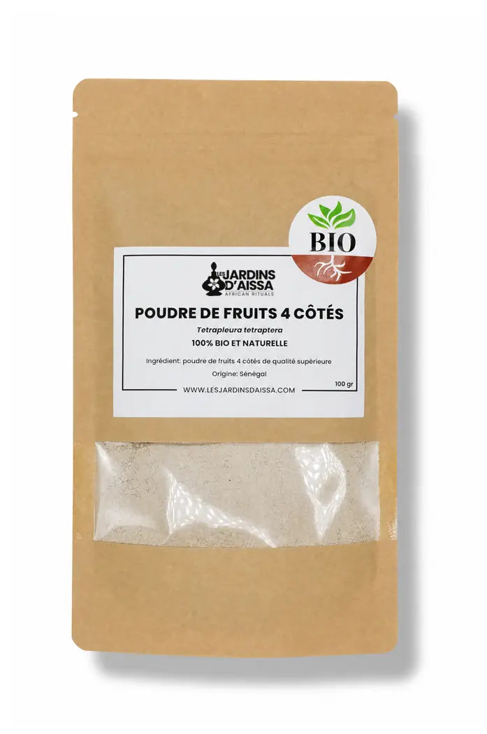 Poudre de fruit 4 côtés bio et naturel Essèssè Esese de Qualité supérieure les jardins d'Aissa