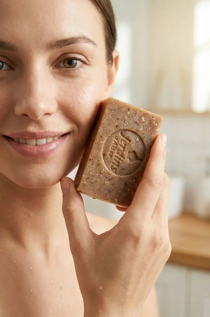 Savon visage bio nettoyant concombre et lait de riz visage