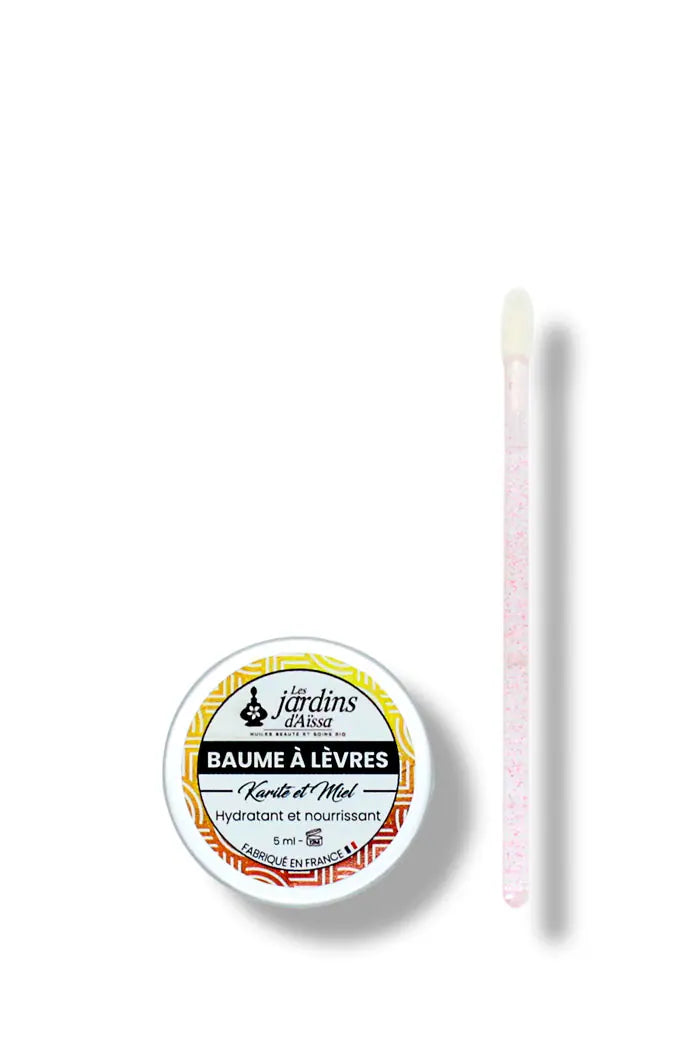 baume a levre bio hydratant naturel protecteur karite miel jardins aissa 5