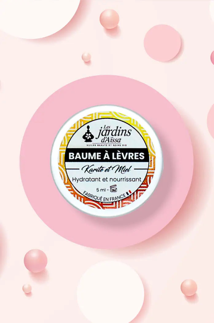 baume a levre bio hydratant naturel protecteur karite miel jardins aissa 3