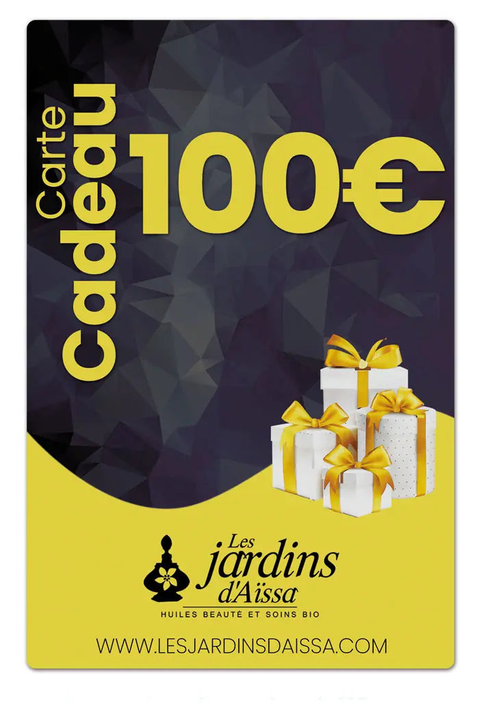 Carte cadeau Les jardins d'Aissa - 100,00 € - lesjardinsdaissa.com