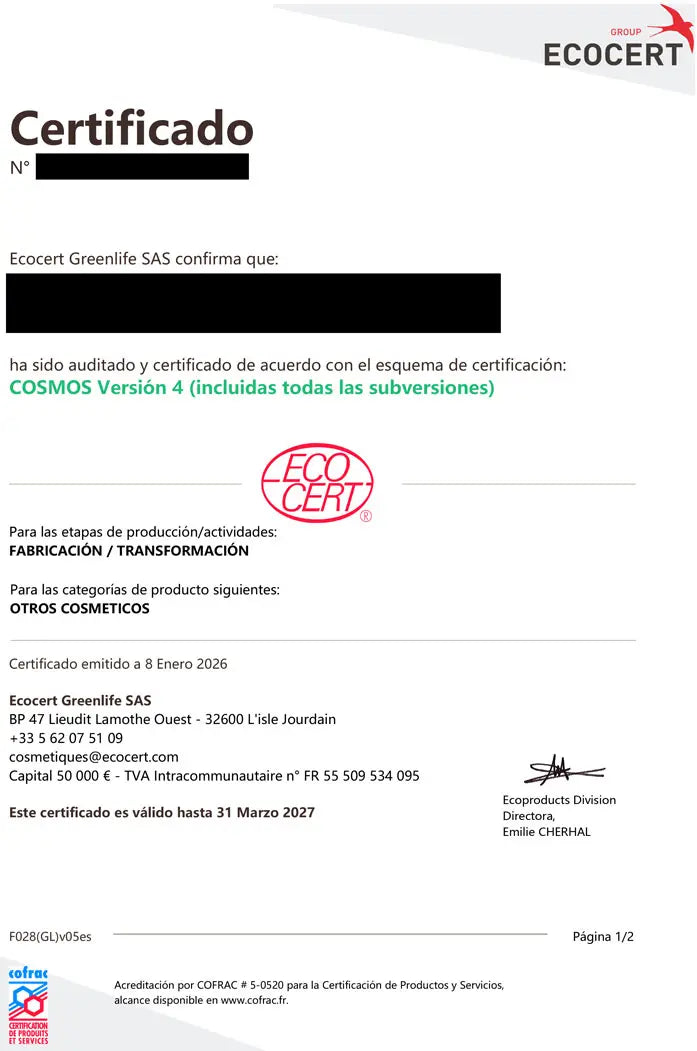 Huile de pépins de figue de Barbarie bio les jardins d'aissa certificat