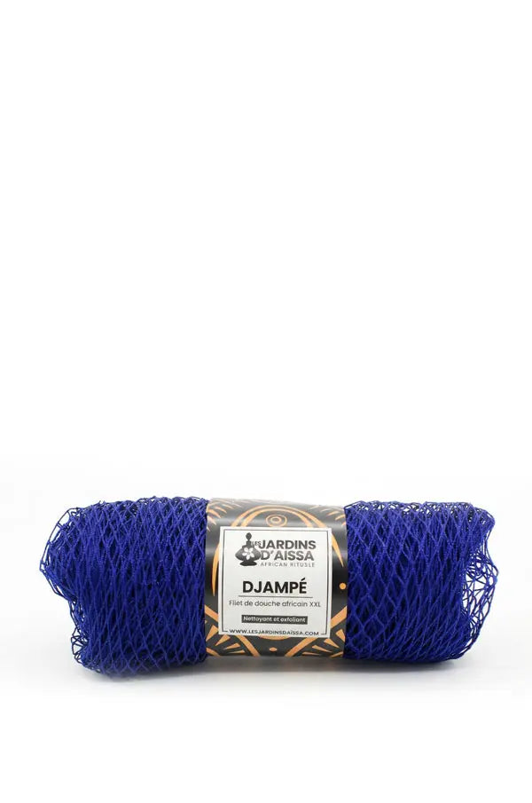 djampe filet douche bain africain gommage nettoyage bleu nuit www.lesjardinsdaissa.com 2
