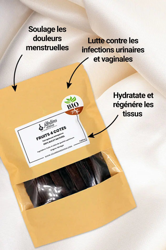 fruit 4 cotés bio naturel éssésse fertilité les jardins d'aissa bienfaits intime