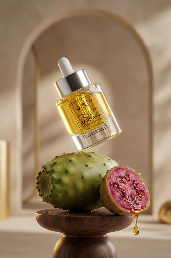 Huile de pépins de figue de Barbarie bio les jardins d'aissa fruit