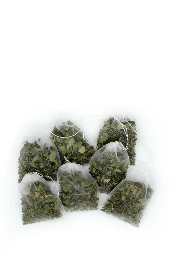 infusion de feuilles de moringa bio et naturelle les jardins d'aissa petits sachets infusion