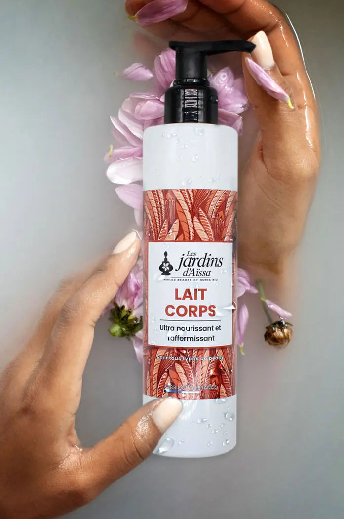 Lait pour le corps bio naturel hydratant ultra nourrissant et raffermissant visuel