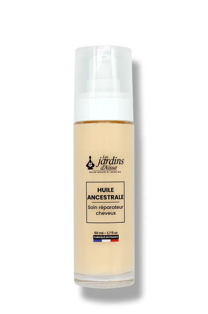 Soin cheveux réparateur 100% naturelle et bio bienfaits flacon