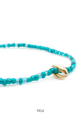 Handgemachte afrikanische Perlenknöchelkette