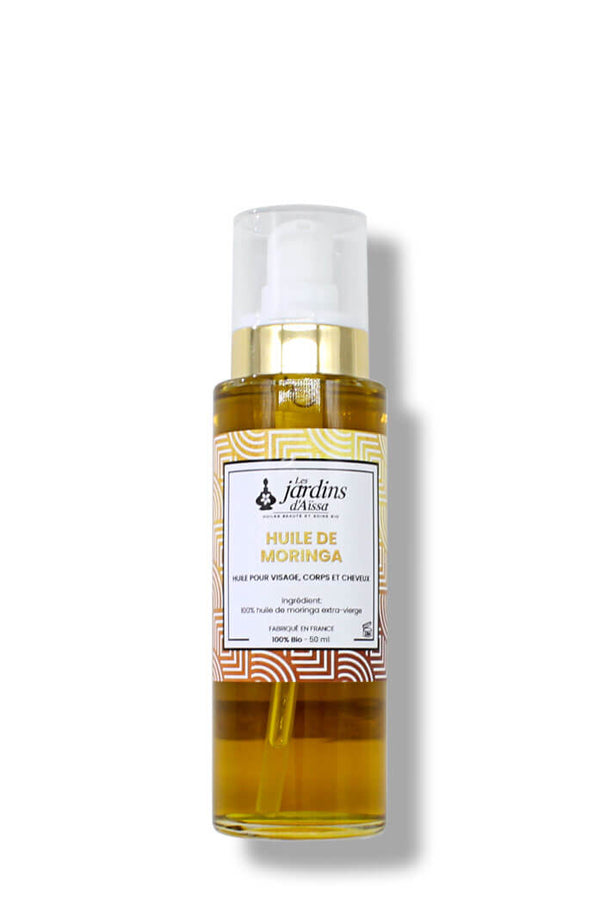 Natural extra-virgin organic Moringa oil for anti-wrinkles